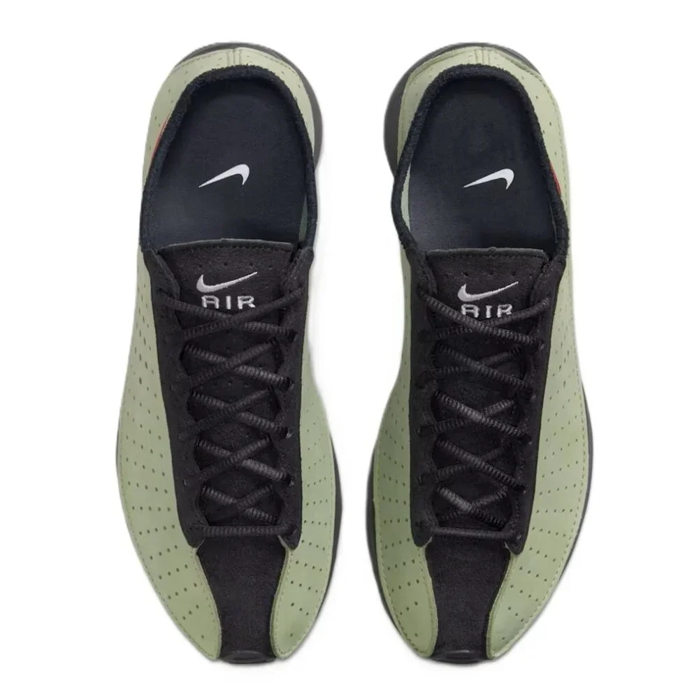 New Women's Nike Air Superfly Running Shoes Oil Green/Black - Picture 5 of 10
